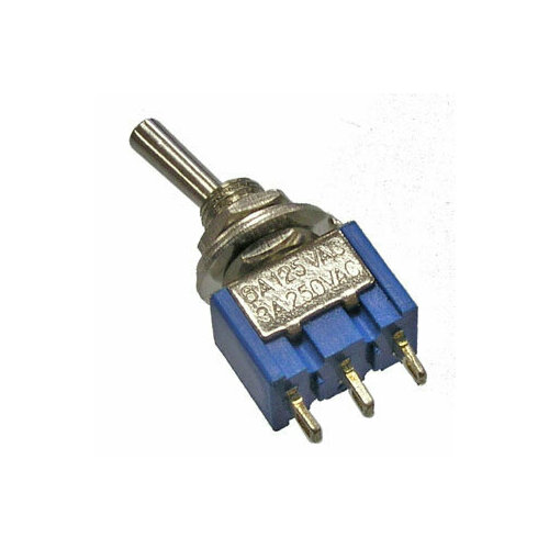 Микротумблер MTS-103 on-off-on (RUICHI) 10pcs lot blue mini mts 103 3 pin spdt on off on 6a 125vac miniature toggle switches mts 103 power button switch