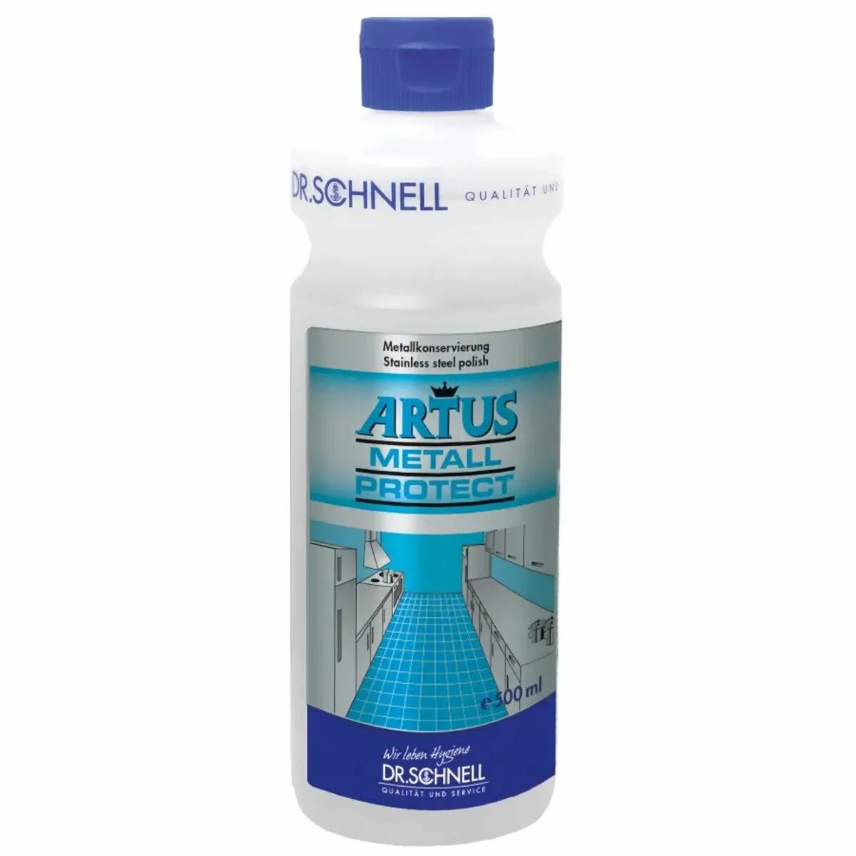 Моющее средство для ухода за поверхностями из нержавеющей стали Artus Metall Protect, Dr.Schnell