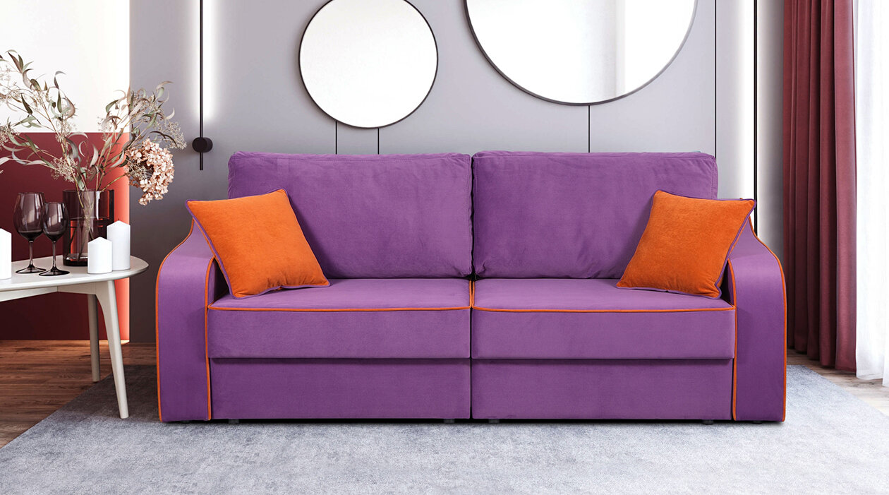Прямой диван Монако от мебельной фабрики Ихсан