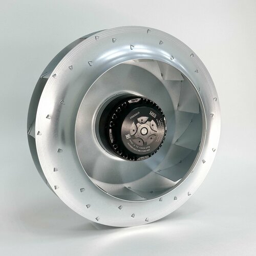 Мотор-колесо MES CF280B-2E-AC0D диаметр 280 мм центробежное для круглых канальных вентиляторов d 315 мм 230В 1650 м3 в час 600 Па 210 Вт 098 А IP 44 726000₽