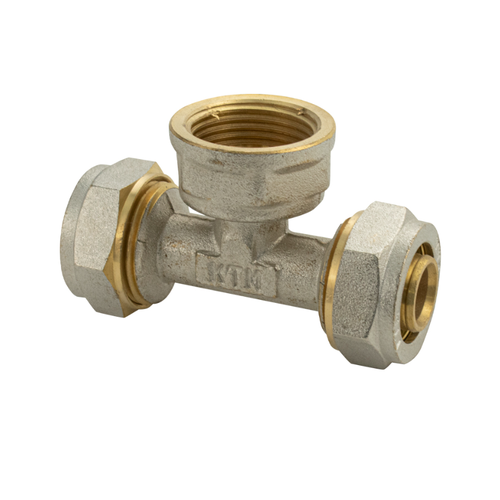 Тройник 20х34х20 цгц латунный 552₽