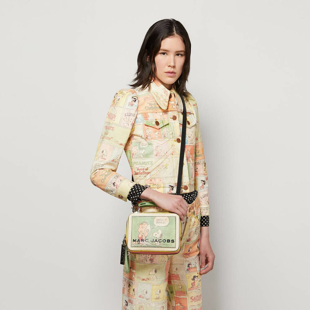 Сумка MARC JACOBS, фактура зернистая, цветной — фото 1