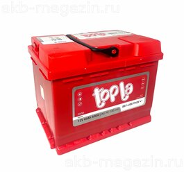 Автомобильный аккумулятор премиум класса Topla Energy 6СТ-60.0 обратная полярность