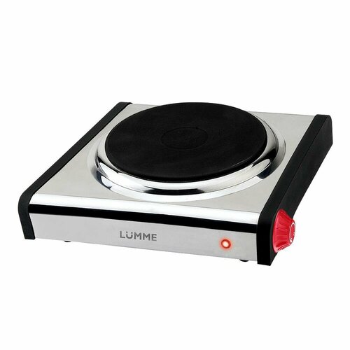 Плитка электрическая настольная LUMME LU-HP3700A 1 конфорка - чугун красныйсталь 273700₽