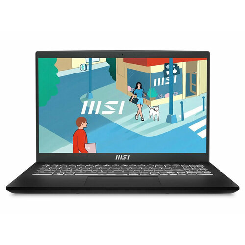 Ноутбук MSI Modern 15 H B13M-021US (9S7-15H411-021) 15.6 Core i7 13620H UHD Graphics 32ГБ SSD 1TБ MS Windows 11 Home ENG Черный