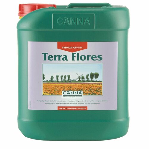 Удобрения для сада, огорода и комнатных растений на период цветения Canna Terra Flores 5L / Канна Терра Флорес 5л