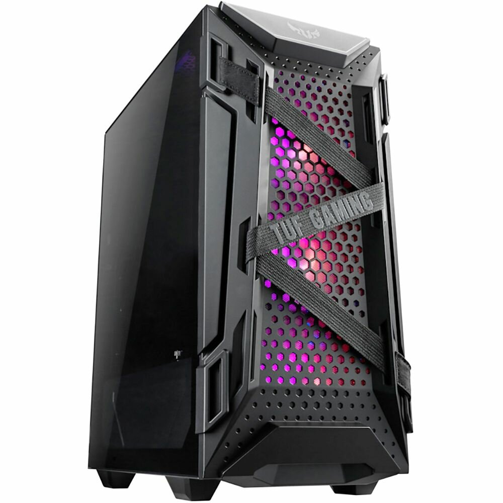 Корпус ATX ASUS Tuf Gaming , Midi-Tower, без БП, черный [90dc0040-b49000] - фото №12