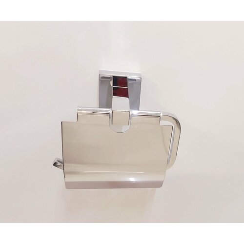 Держатель для туалетной бумаги с крышкой хром DOMINCARE DC8903CR