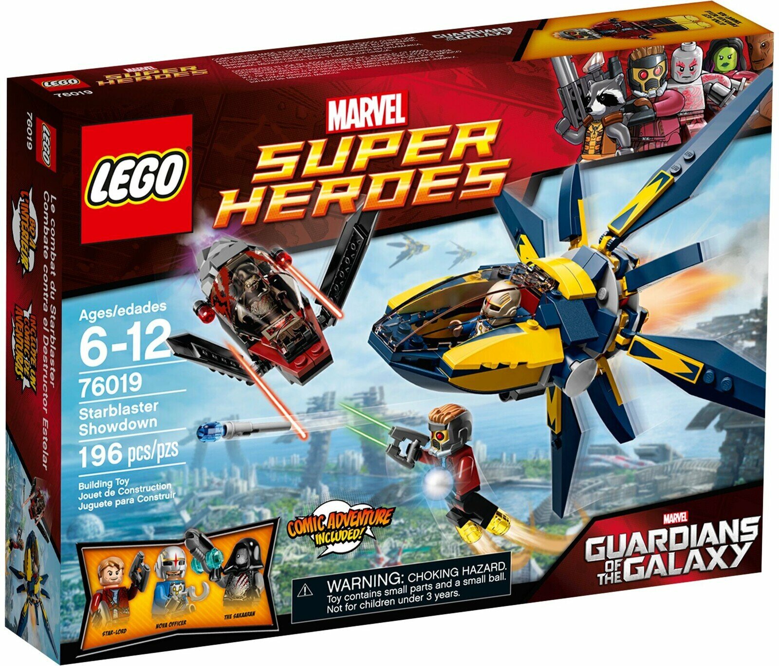 Конструктор LEGO Super Heroes Стражи Галактики: Решающее сражение (LEGO 76019)