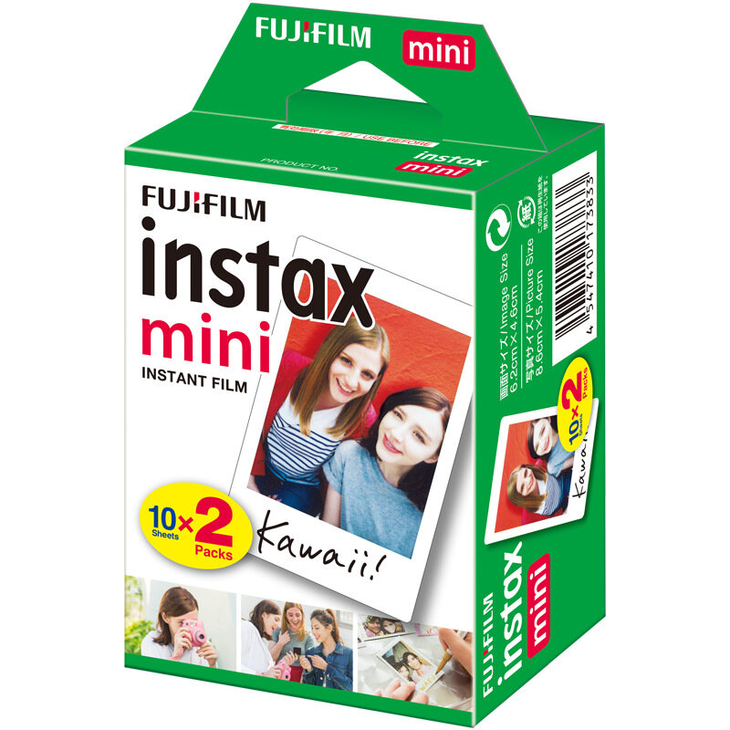 Фотопленка Fujifilm Colorfilm Instax Mini Glossy (20 шт) картридж для фотоаппарата Fujifilm Instax 7c/ s/ 9/ 8/ 25/ 70/ 90