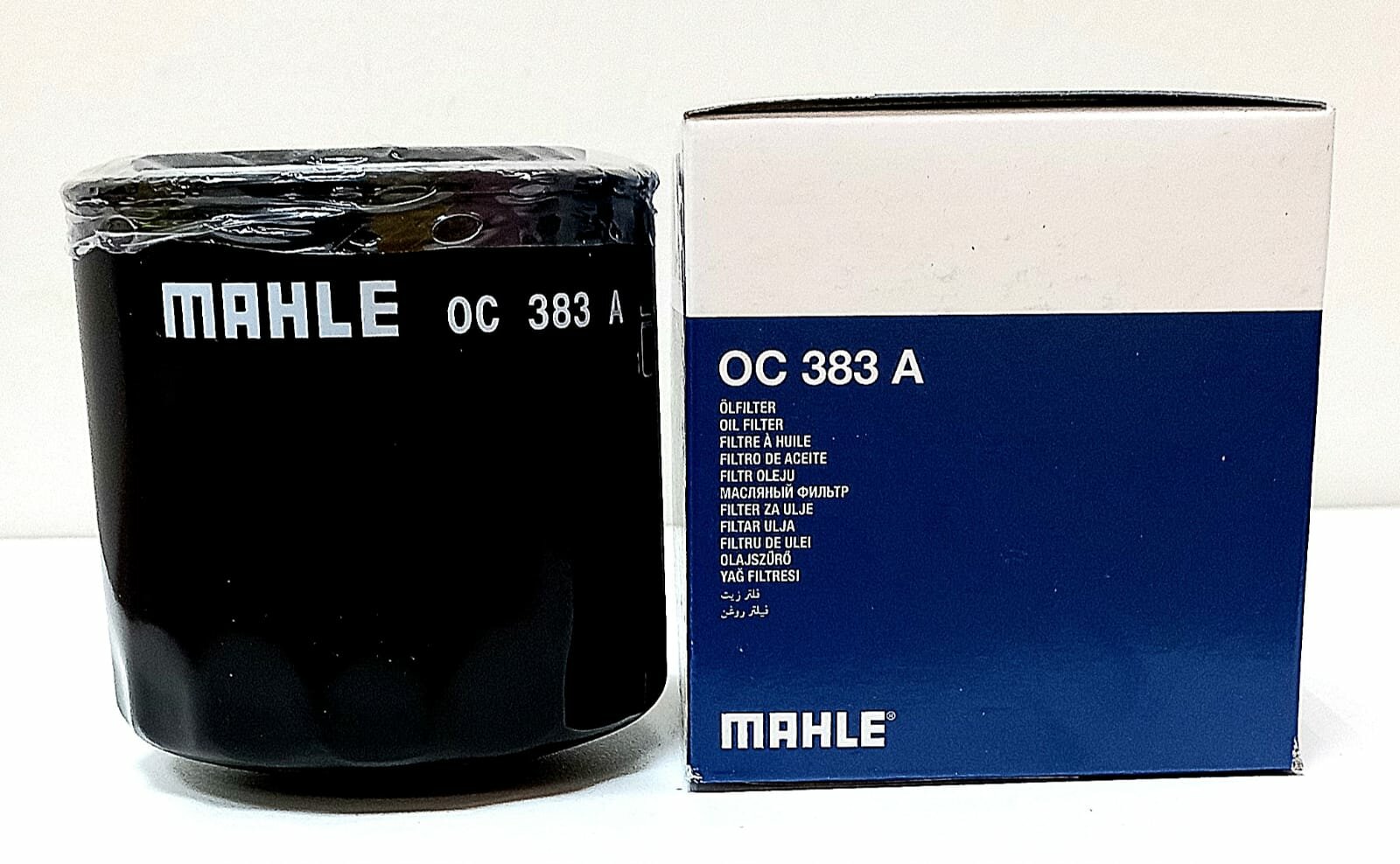 Фильтр масляный Mahle OC 383 для ГАЗ ВАЗ УАЗ Chevrolet Fiat Ford Peugeot
