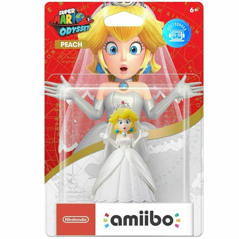 Фигурка Amiibo Super Mario Odyssey - Peach Wedding