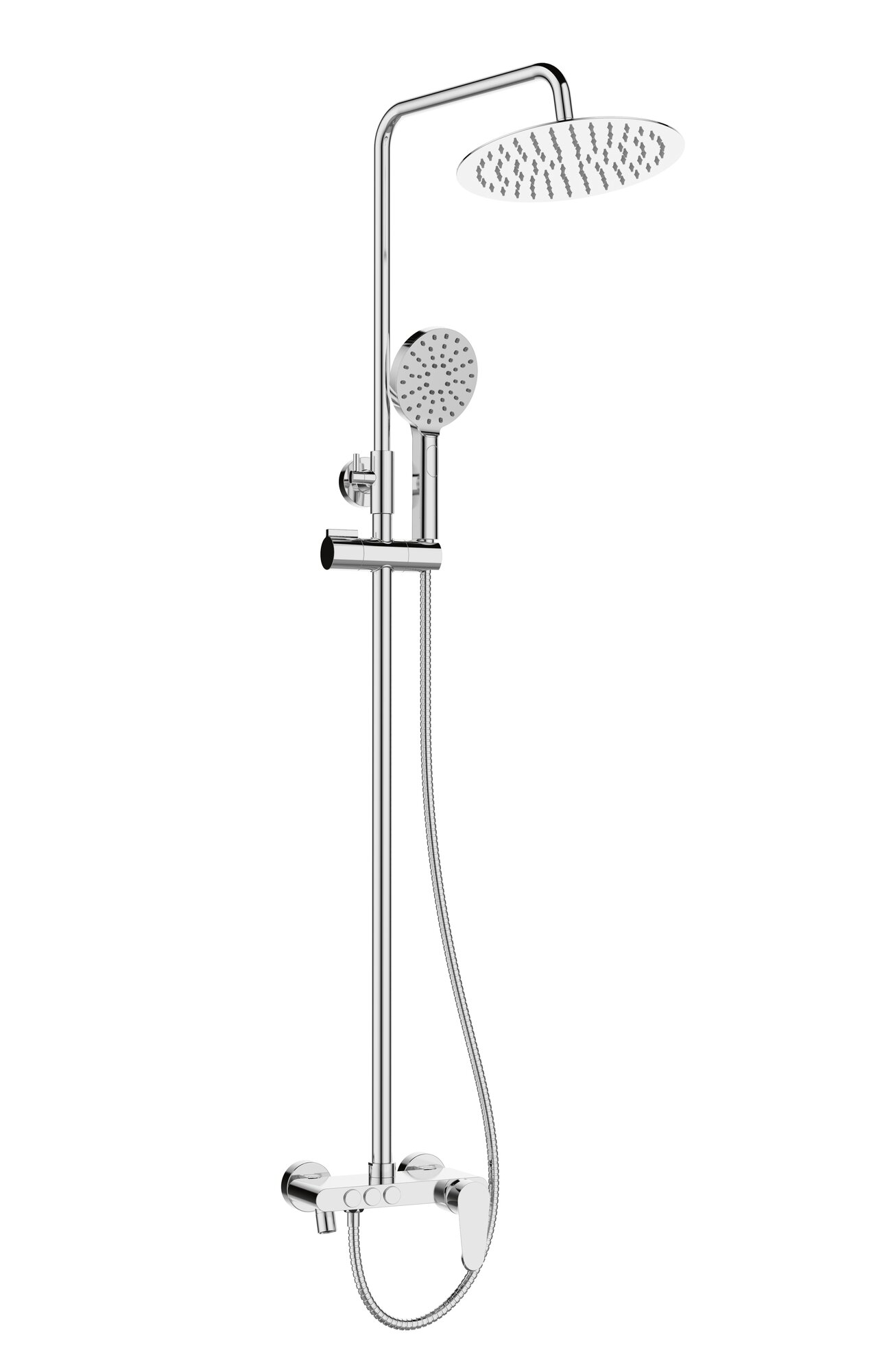 фото ESKO. Душевая система со смесителем для ванны и душа ST200Doha