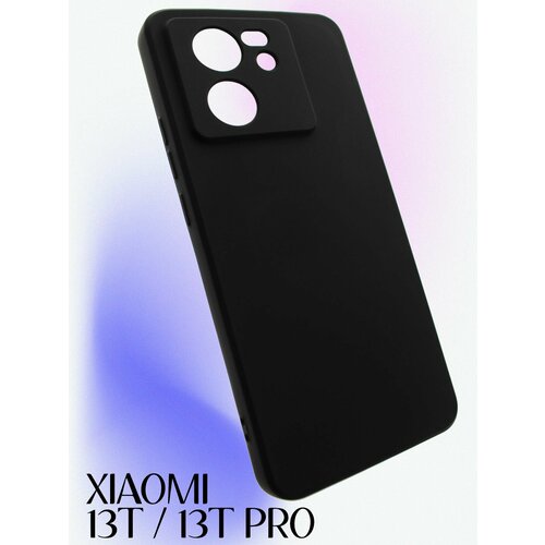 Силиконовый чехол для Xiaomi 13T/ 13T Pro, черный