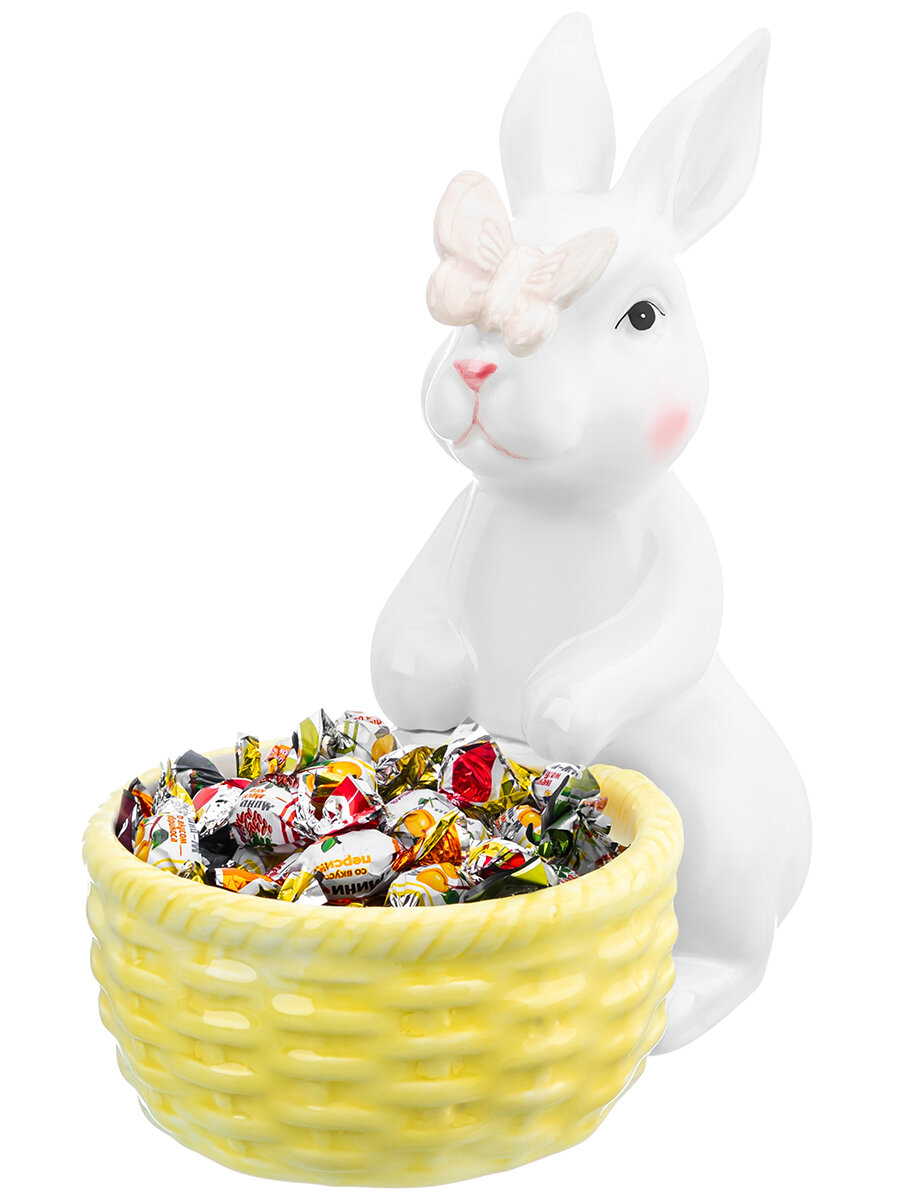 фото Блюдо сервировочное 350 мл 19,5х11,7х19,5 см Elan Gallery Кролик