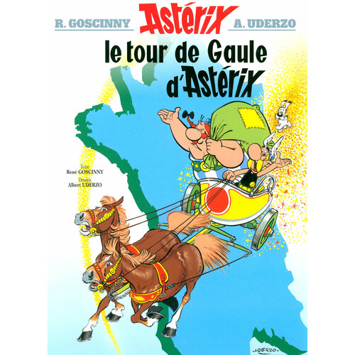 Asterix. Tome 5. Le tour de Gaule d'Asterix / Книга на Французском
