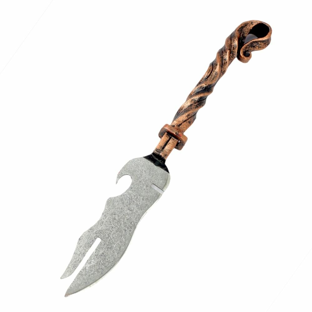 Нож для шашлыка Скорпион с кованной ручкой