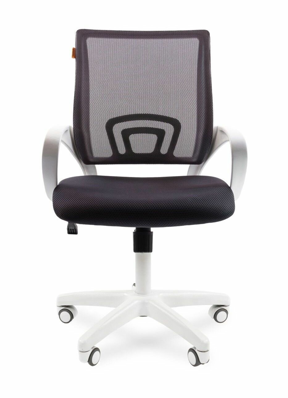 Кресло Chairman 696 белый пластик TW-12/TW-04 серый N