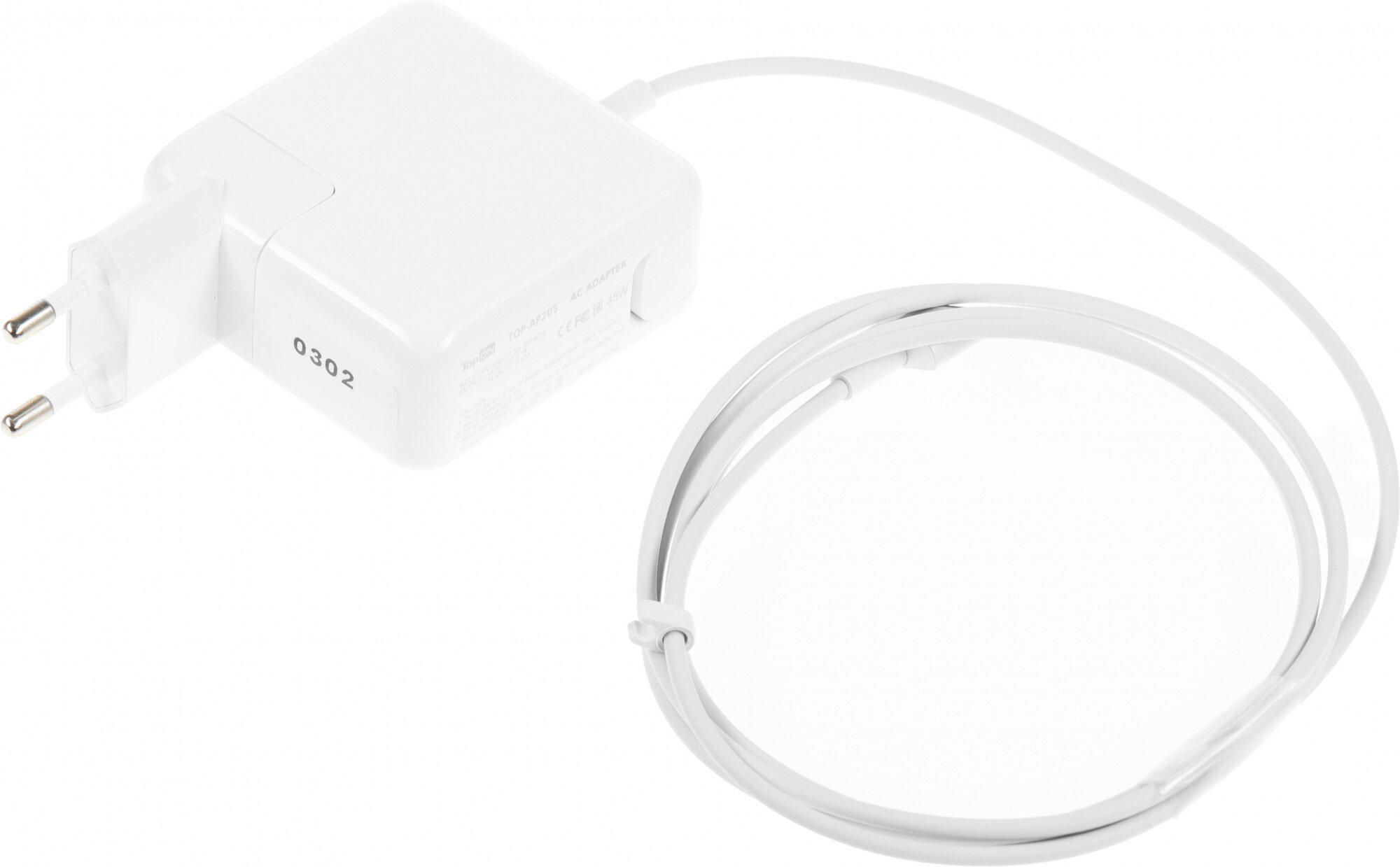 Зарядное устройство TopON TOP-AP205 14.5V -> 3.1A для MacBook Air 45W MagSafe 2, PN: MD592Z/A - фото №18