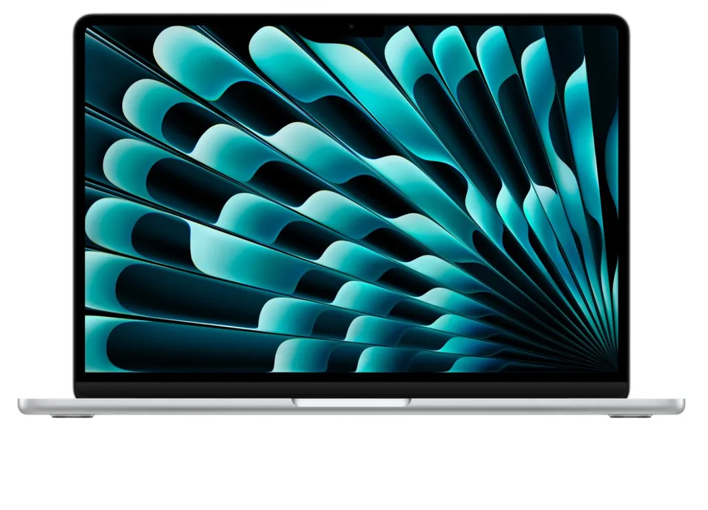 15.3 Ноутбук Apple MacBook Air 15 2024 2880x1864, Apple M3, RAM 8 ГБ, SSD 256 ГБ, Apple graphics 10-core, macOS, Silver MRYP3, русская раскладка (гравировка)