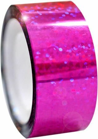 Обмотка PASTORELLI Diamond для гимнастических обручей булав клейкая без подложки, 00249 Малиновый