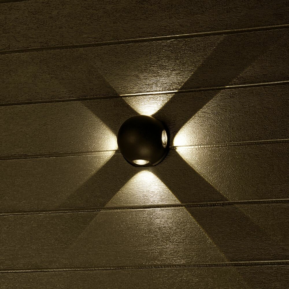 Светильник настенный светодиодный уличный Duwi Nuovo 24790 0 IP54 цвет черный