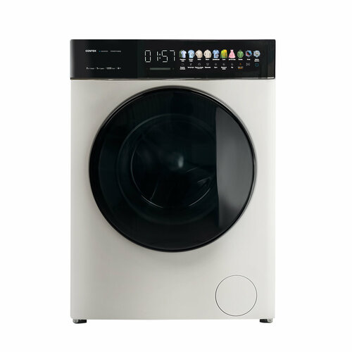 Стиральная машина узкая с сушкой Centek CT-1968 Бежевая8кгПрямой приводЦветной сенсорИнверторнаяA 6045000₽