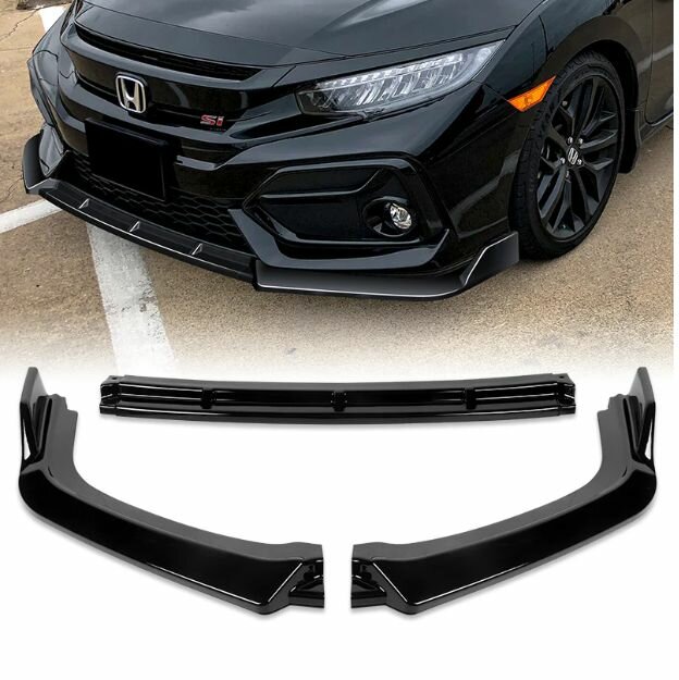 Губа переднего бампера Honda Civic SI