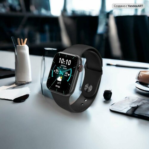 Умные часы Smart Watch 9 серии смарт часы женские детские мужские фитнес браслет шагомер 210000₽