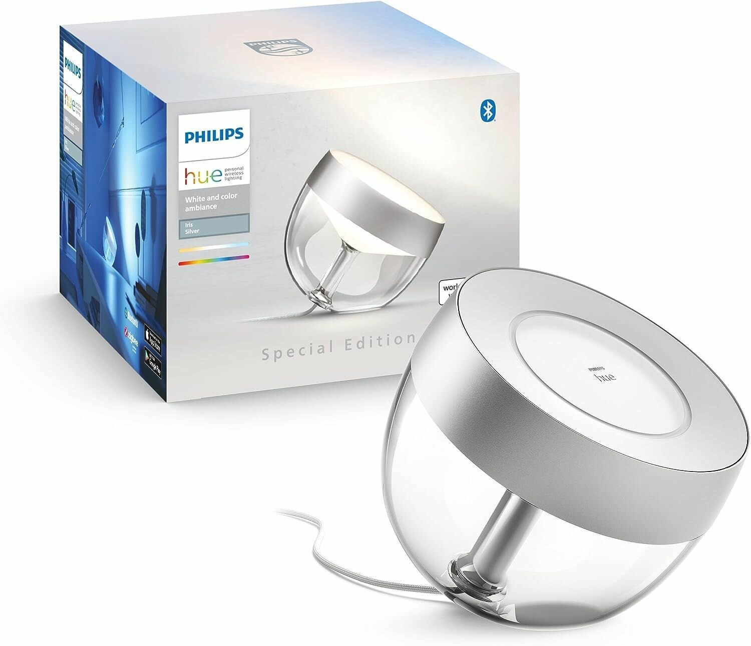 Настольная лампа светодиодная Philips Hue Iris