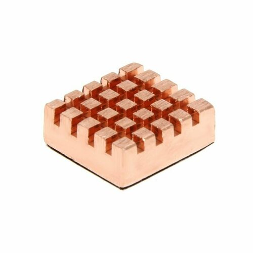 Сильно охлаждающий медный радиатор 13x12x5 мм 455₽