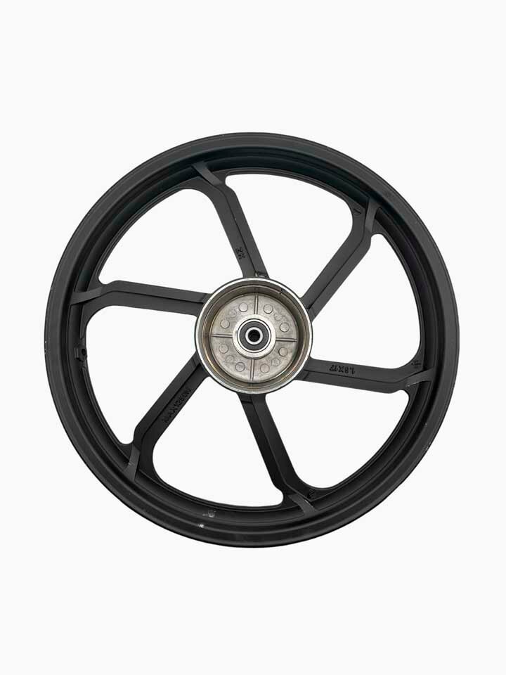 Обод 17" задний, литой, черный на мотоцикл КТ50 SIGMA SPORT (WM)