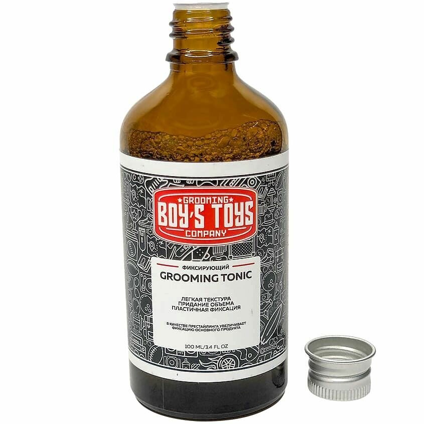Картинки BOY'S TOYS GROOMING Фиксирующий тоник для волос, 100 мл