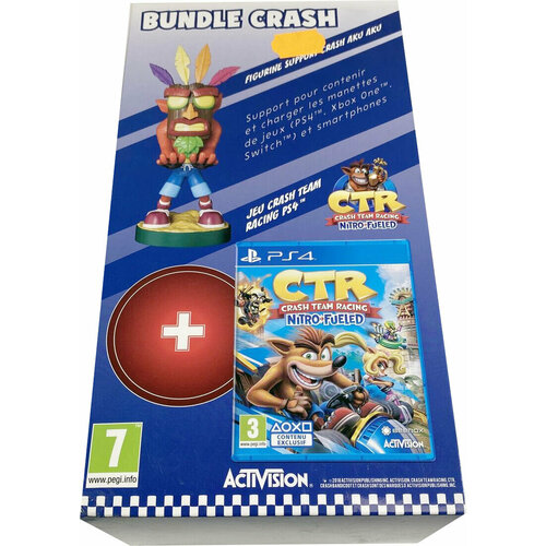 Bundle Crash Team Racing Стенд Cable Guy Aku Aku PS4 английская версия 6386₽