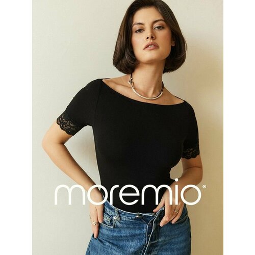 фото Боди бельевое moremio 816-1, размер 38, черный
