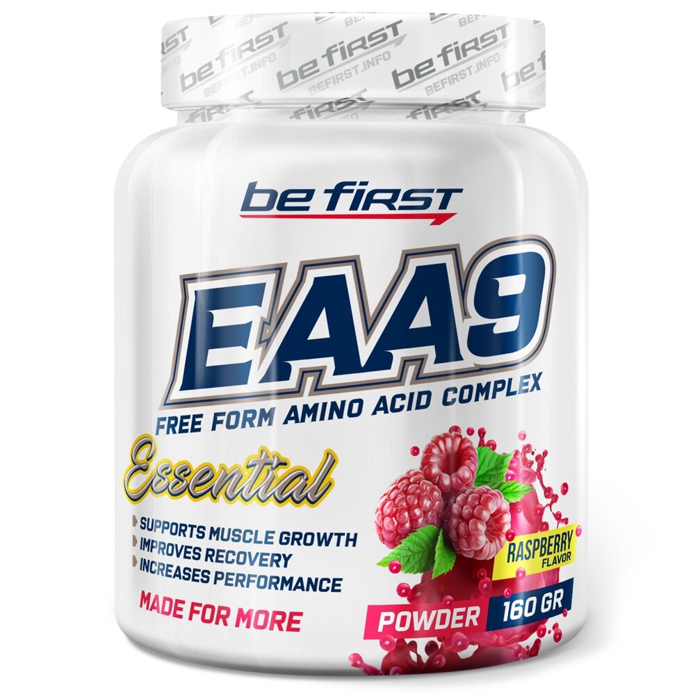 Аминокислотный комплекс EAA9 powder 160 гр (Be First) Малина