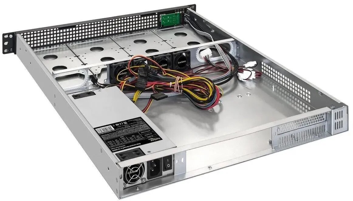 Корпус серверный 1U Exegate EX293171RUS RM 19", глубина 550, БП 1U-1000ADS, USB - фото №4