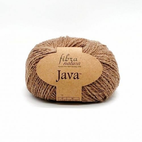 Пряжа Fibra Natura Java цвет 228-02 тёмный беж (50г/100м, упаковка 10 мотков)