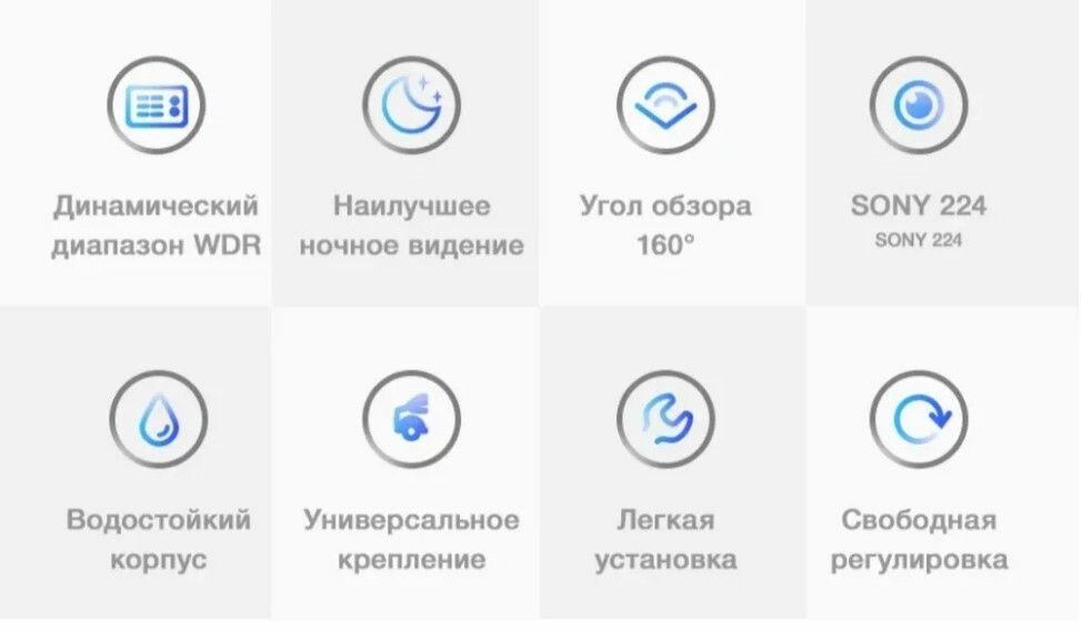 Камера заднего вида CMOS-L310, с парковочными линиями, AHD, черная — фото 1