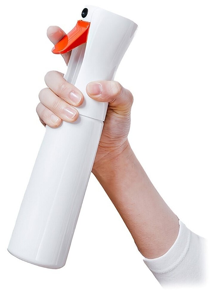 Пульверизатор для воды YIJIE Time-Lapse Sprayer Bottle YG-06 (Белый/красный) рычажный 300 мл