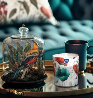 Свеча ароматическая с ароматом "Полевые цветы" (22 часа) — фото 1