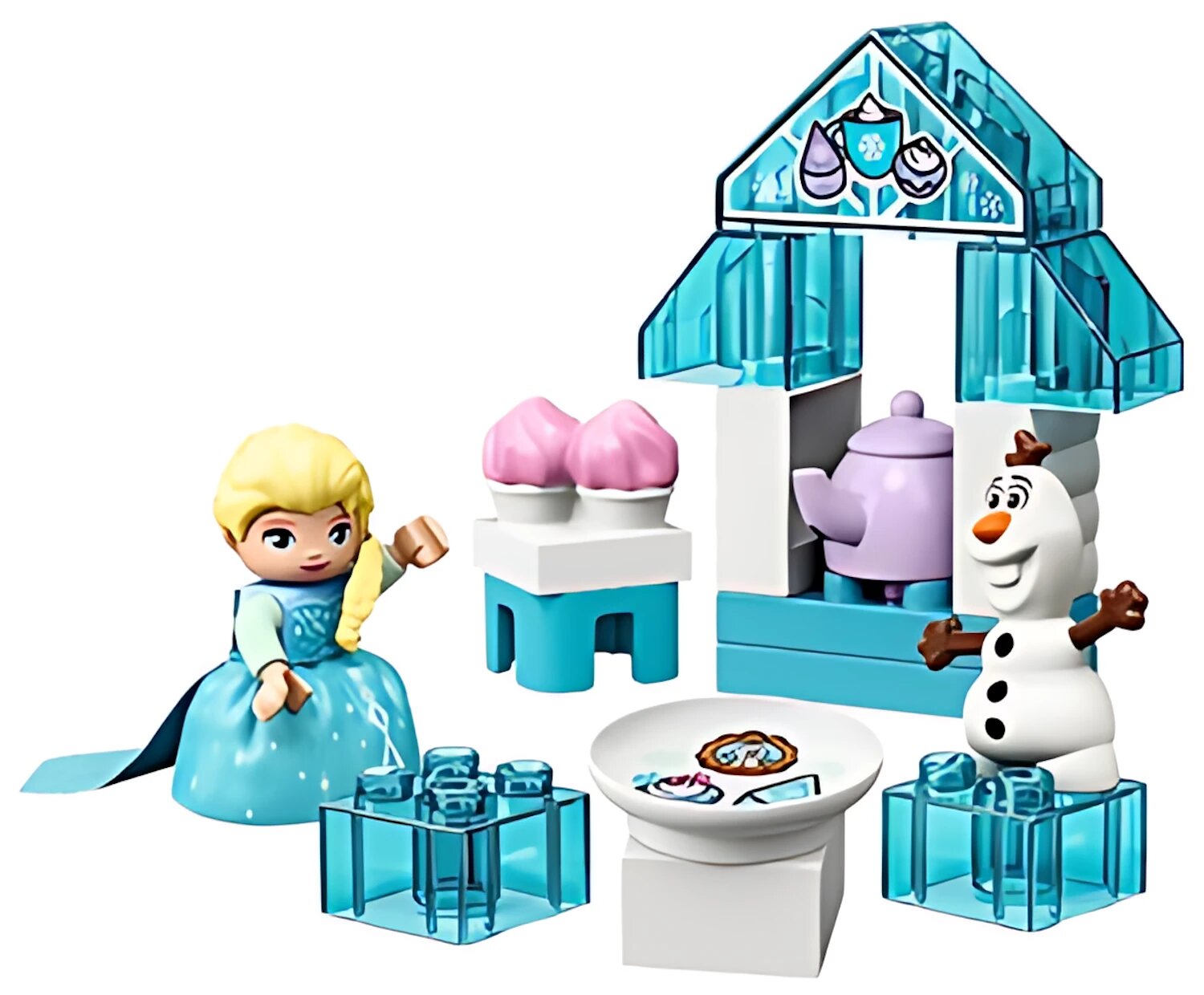 Конструктор LEGO Duplo 10920 Чаепитие у Эльзы и Олафа