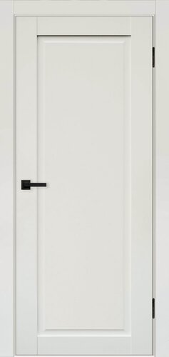 Изображение товара Дверь межкомнатная комплект с коробкой и наличниками Классик-1 без стекла, белый, 600х2000мм