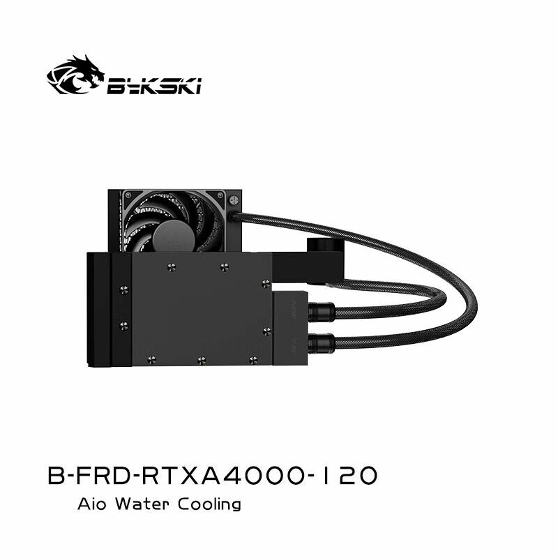 Видеокарта Bykski со встроенным водяным охлаждением NVIDIA A4000 B-FRD-RTXA4000-120