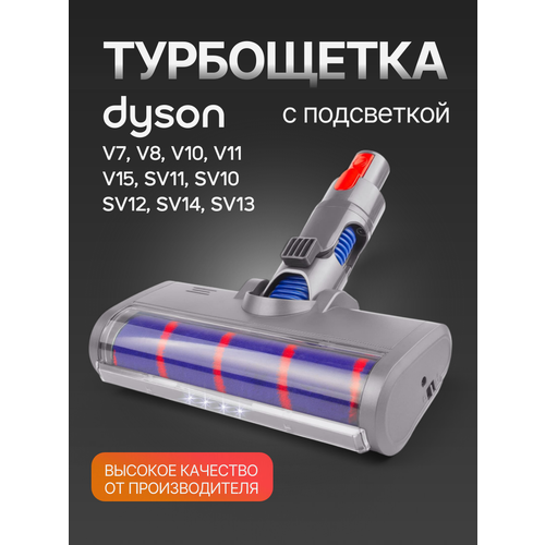 Моторизированная щетка для пола (мягкая) ABC для Dyson V7, SV11, V8, SV10, V10, SV12, V11, SV14, SV13