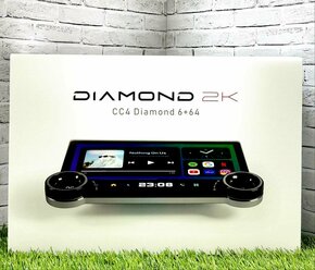 Магнитола Android Diamond 2K (6/64Gb) 4G, 11.8", CarPlay, SIM, 10 ядер