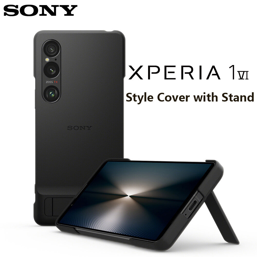 Чехол SONY Official Case Original Style Cover With Stand for Xperia 1 VI XQZ-CBEC Black