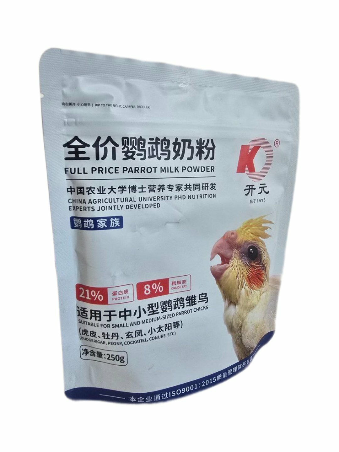 Каша для семейств попугаев, 250 гр, Белый — фото 1