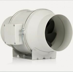 Изображение товара Малошумный вентилятор Dastech HF-150PEZE с беспроводным сенсорным регулятором скорости