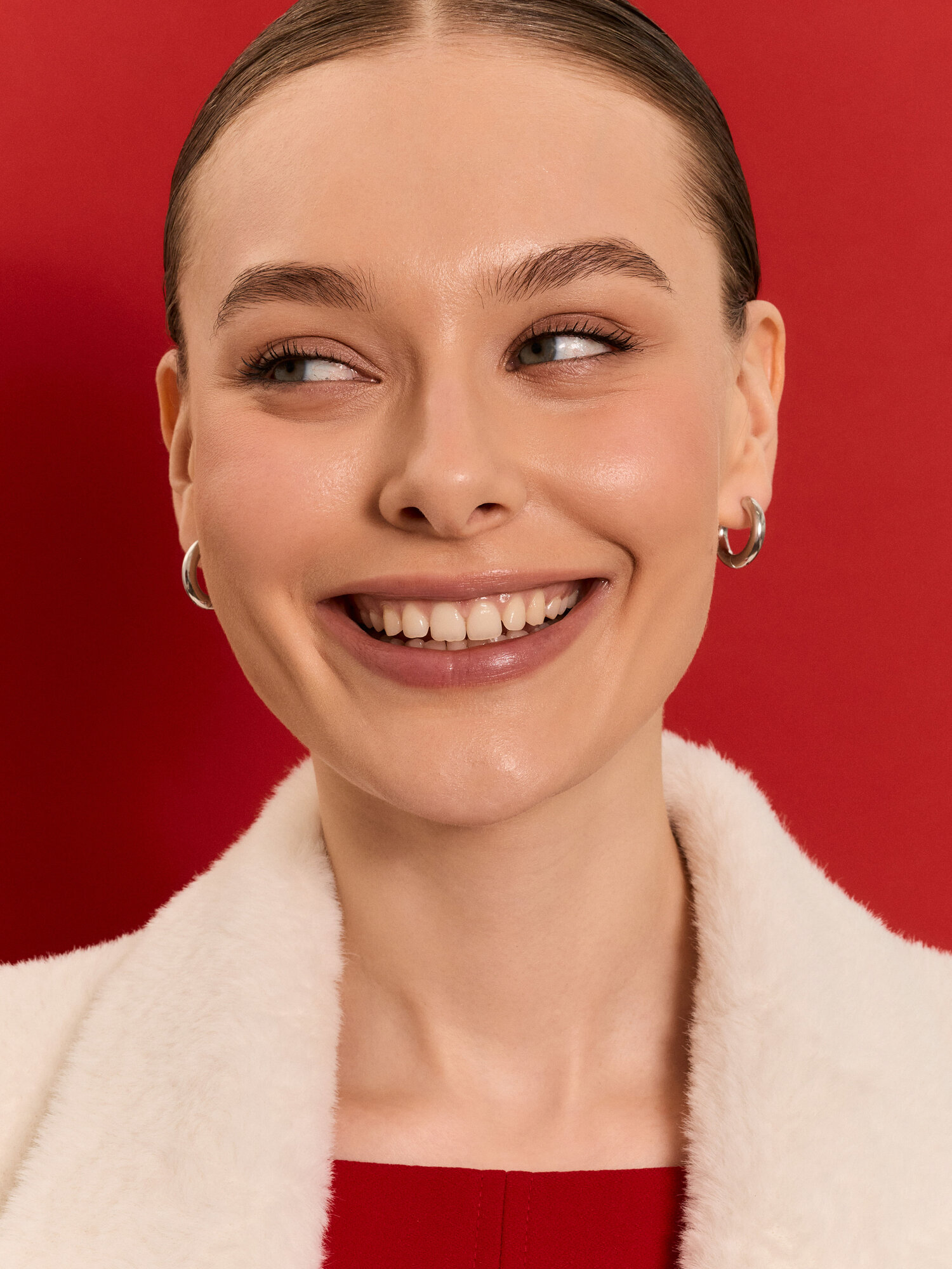 Серьги-трансформеры ELTANIKA, серебристый — фото 1